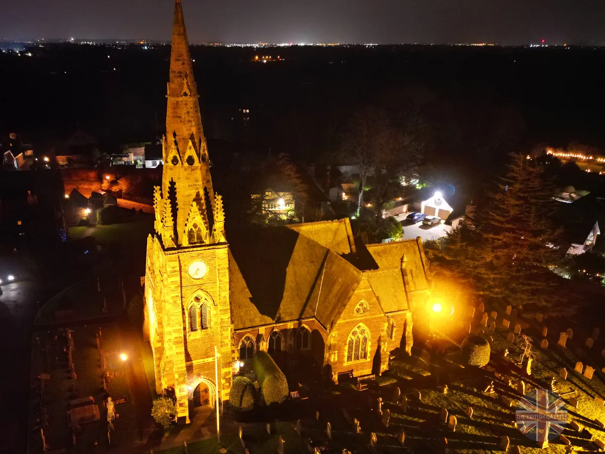 All Saints Church, Wirral, Merseyside. The British Gazette, 2023