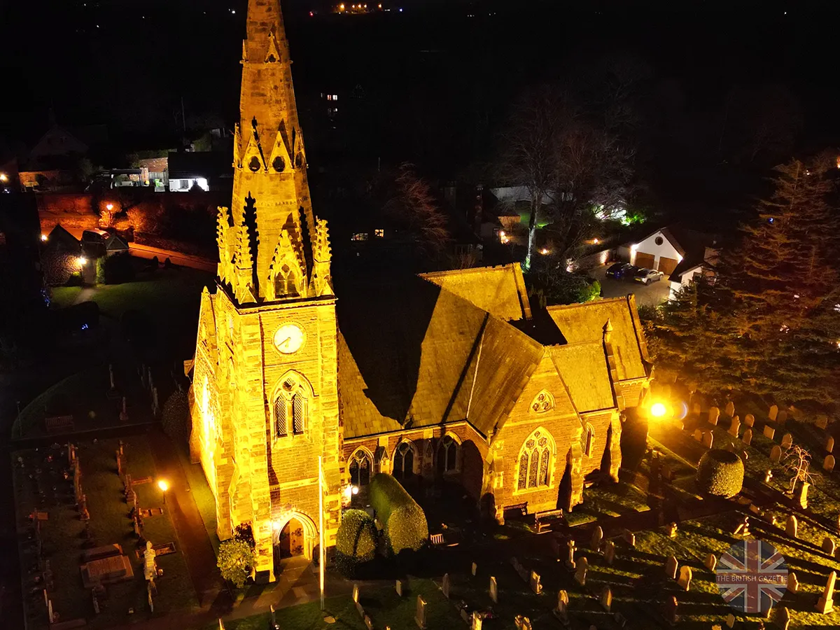 All Saints Church, Wirral, Merseyside. The British Gazette, 2023