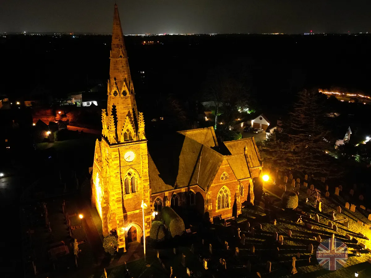 All Saints Church, Wirral, Merseyside. The British Gazette, 2023