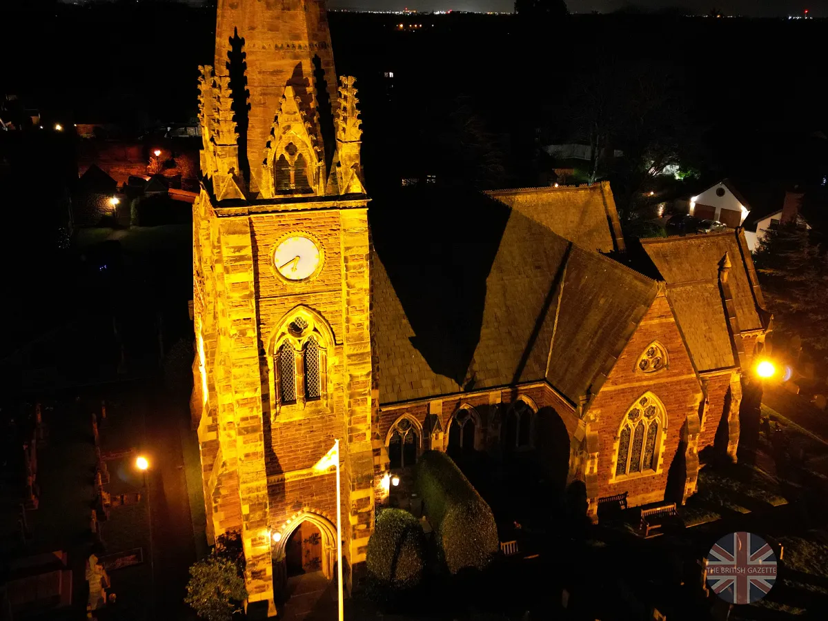 All Saints Church, Wirral, Merseyside. The British Gazette, 2023