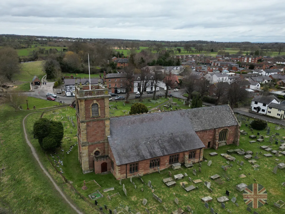 St Dunawads Church, Bangor-on-Dee, Wrexham. The British Gazette, 2023