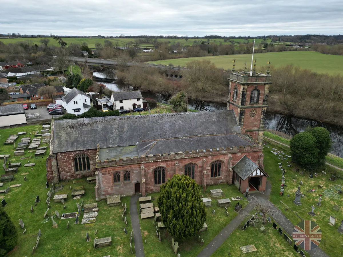 St Dunawads Church, Bangor-on-Dee, Wrexham. The British Gazette, 2023