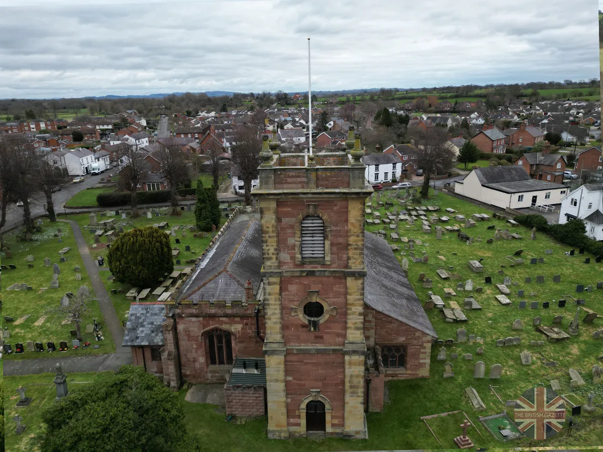 St Dunawads Church, Bangor-on-Dee, Wrexham. The British Gazette, 2023