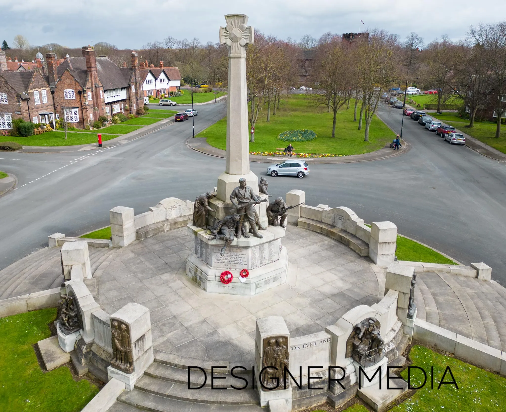 Cenotaph, Port Sunlight. The British Gazette, 2023