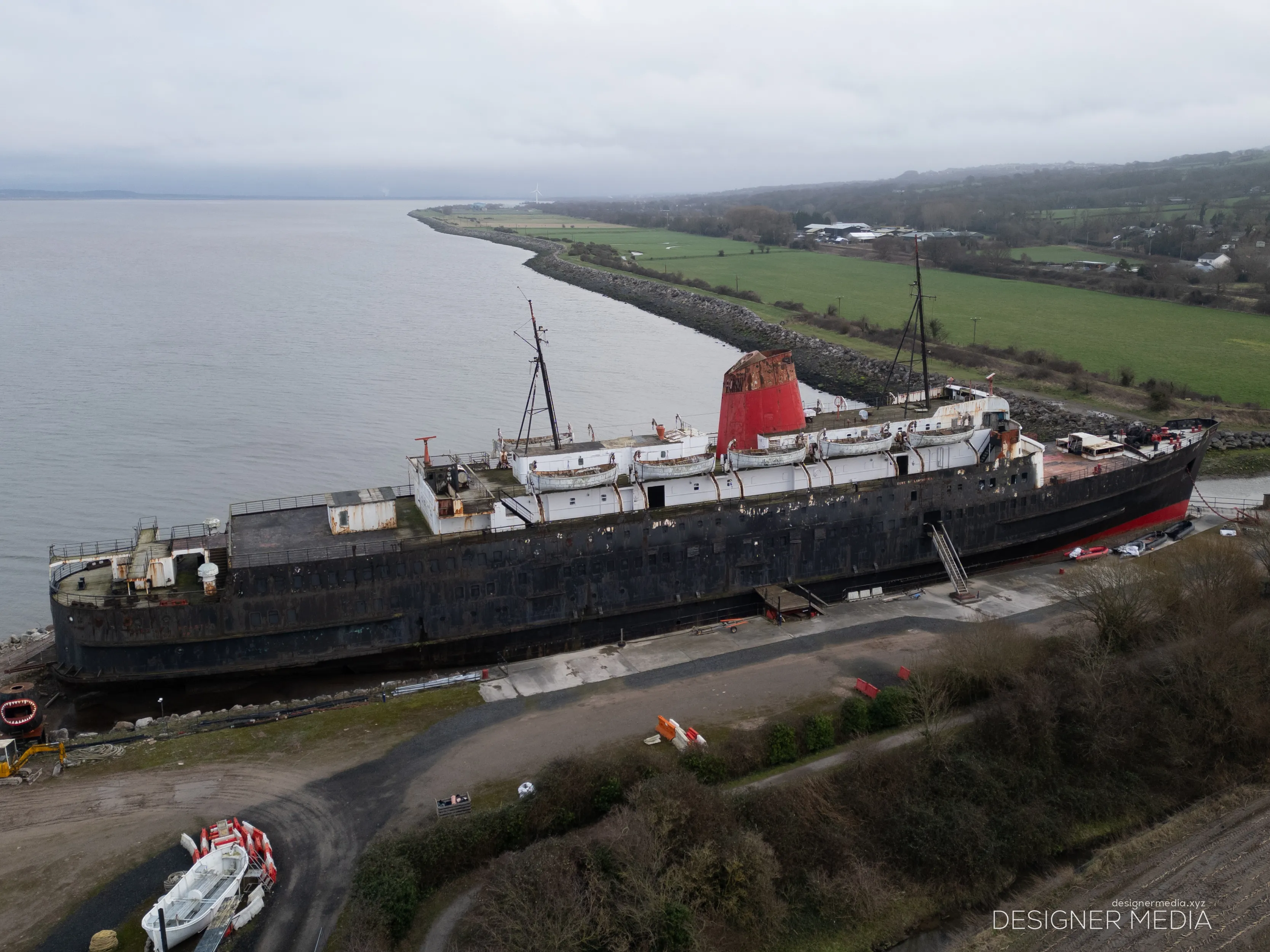 TSS Duke of Lancaster, Mostyn. The British Gazette, 2024