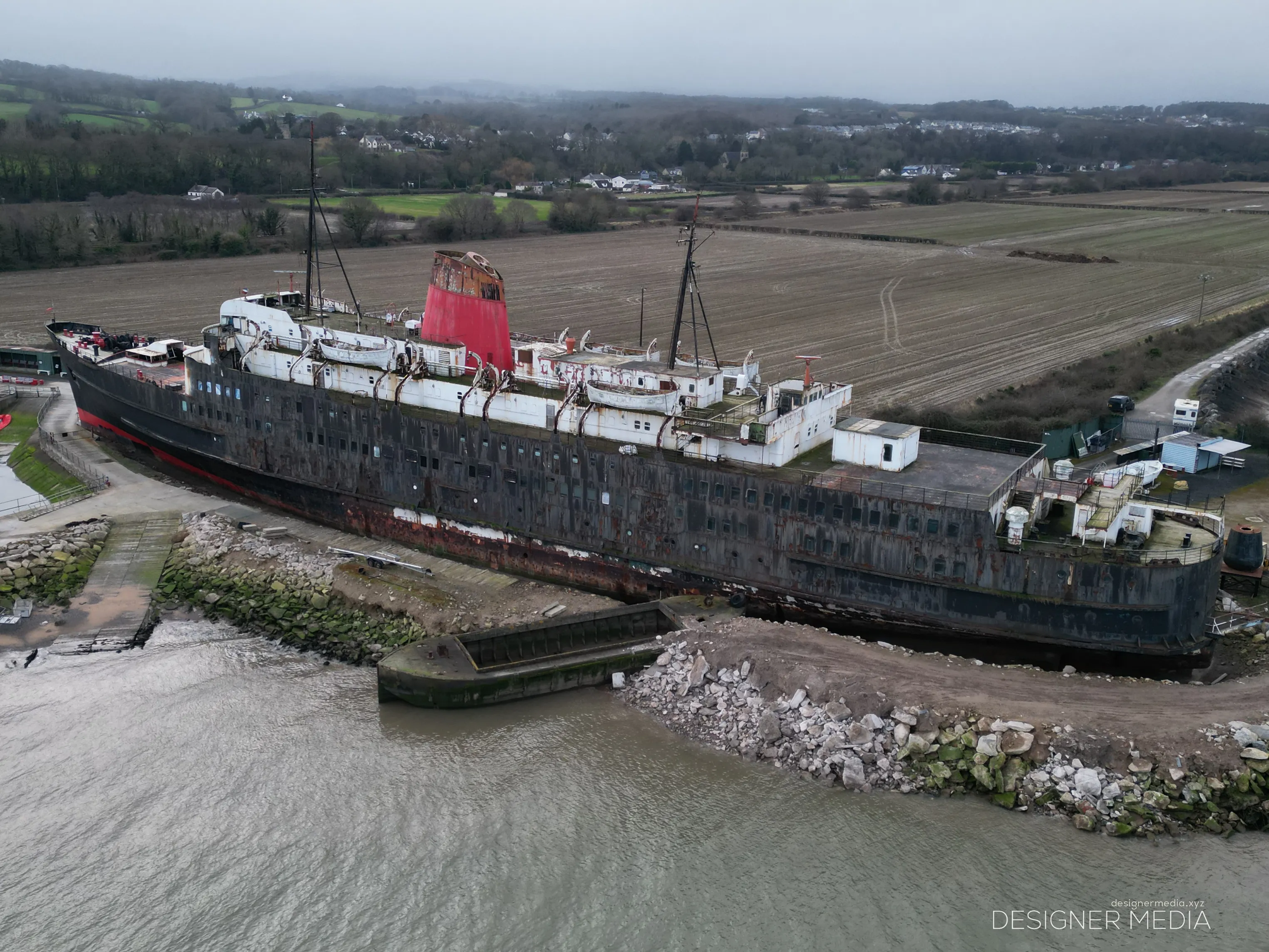 TSS Duke of Lancaster, Mostyn. The British Gazette, 2024