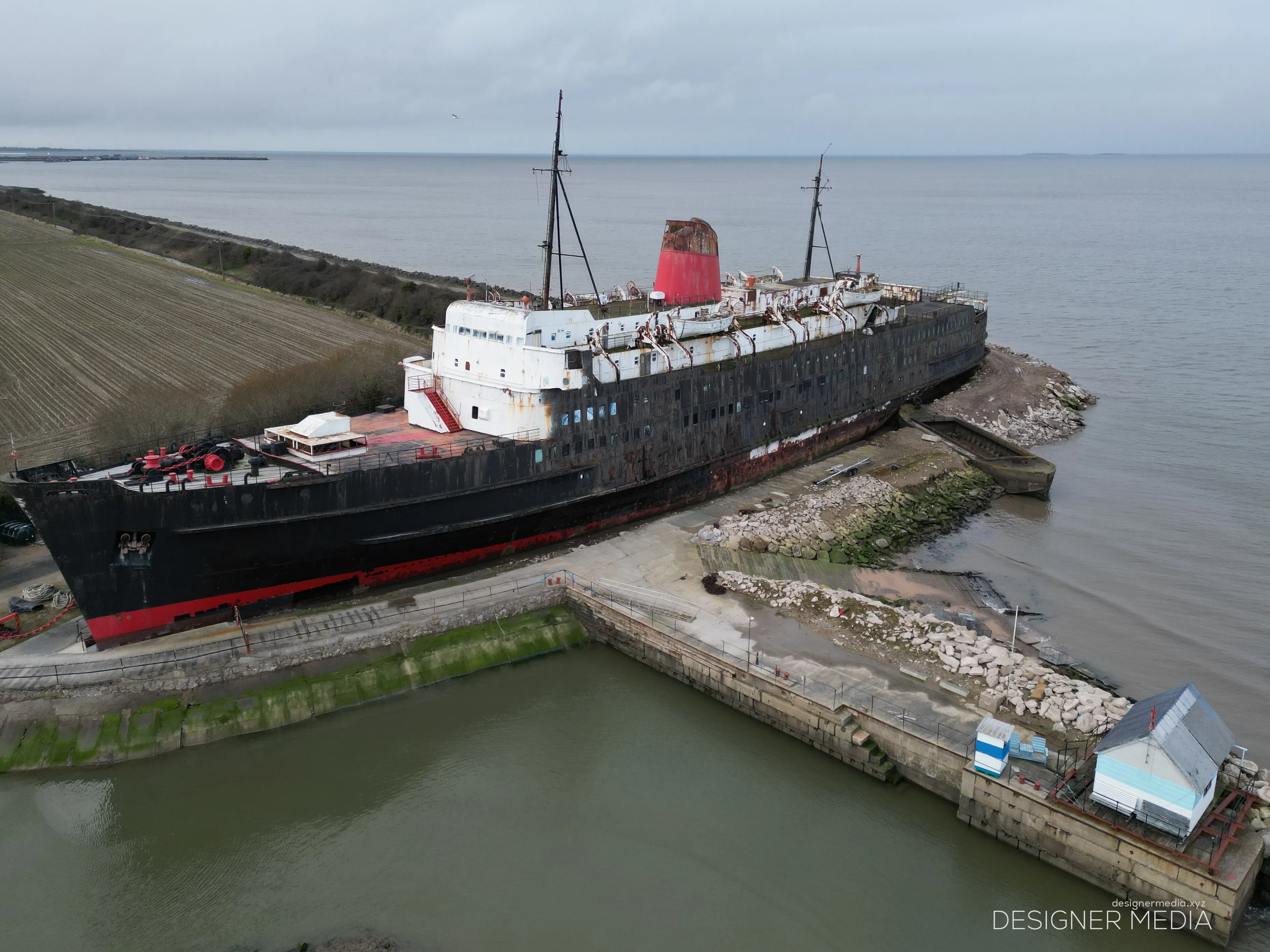 TSS Duke of Lancaster, Mostyn. The British Gazette, 2024