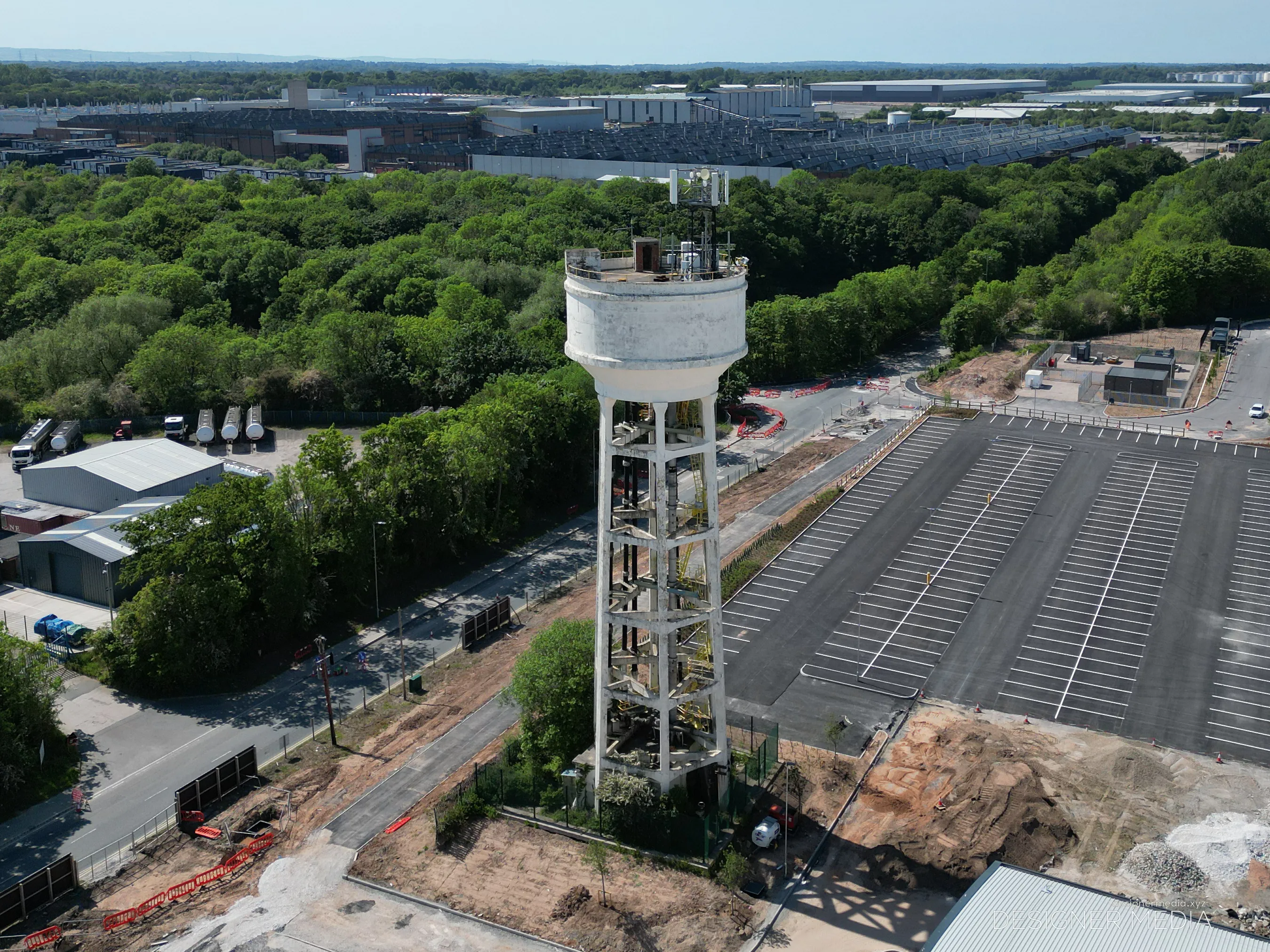 Overpool Water Tower, Ellesmere Port. The British Gazette, 2023