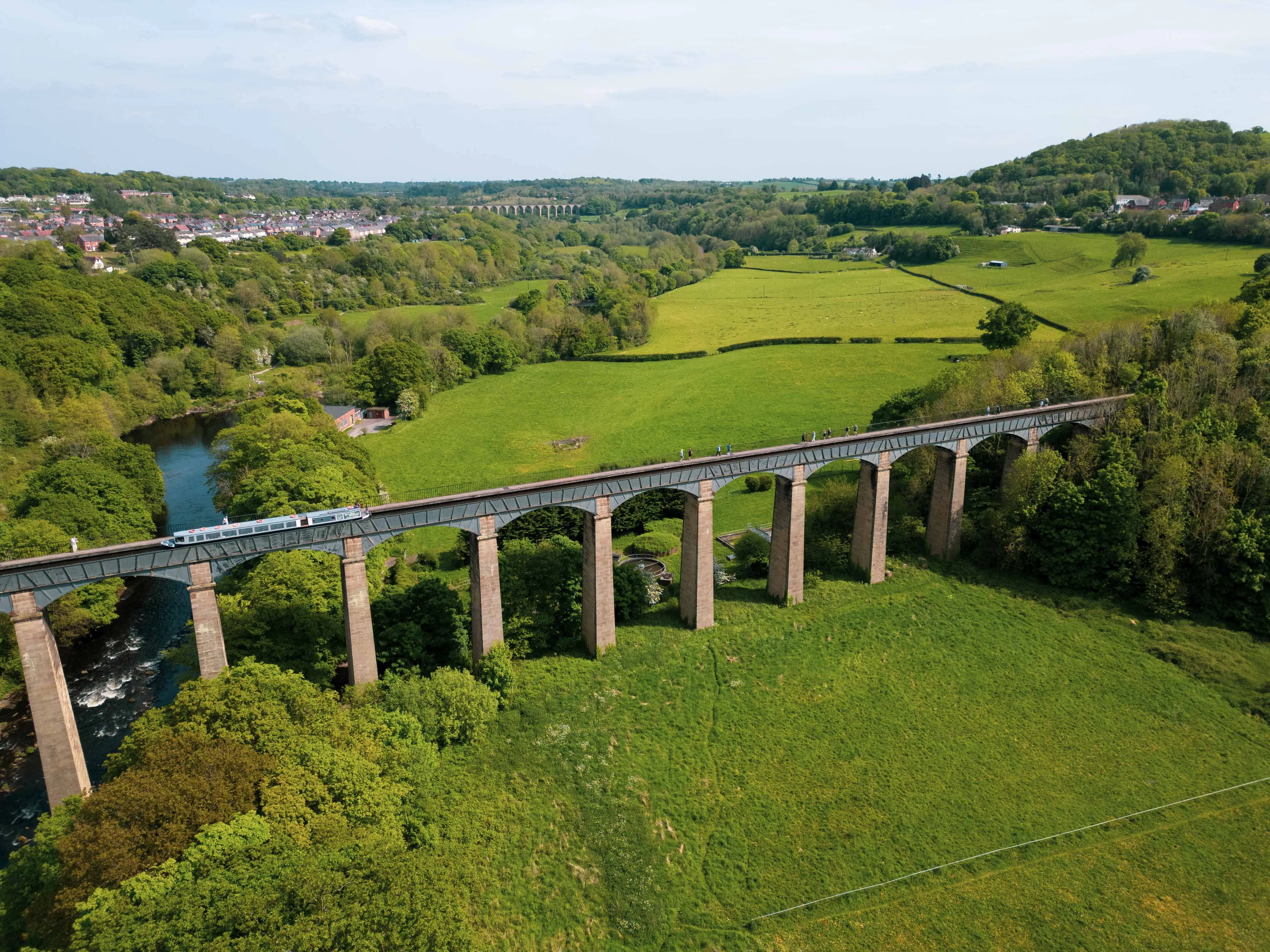 Pontcysyllte Aqueduct, Llangollen. The British Gazette, 2024