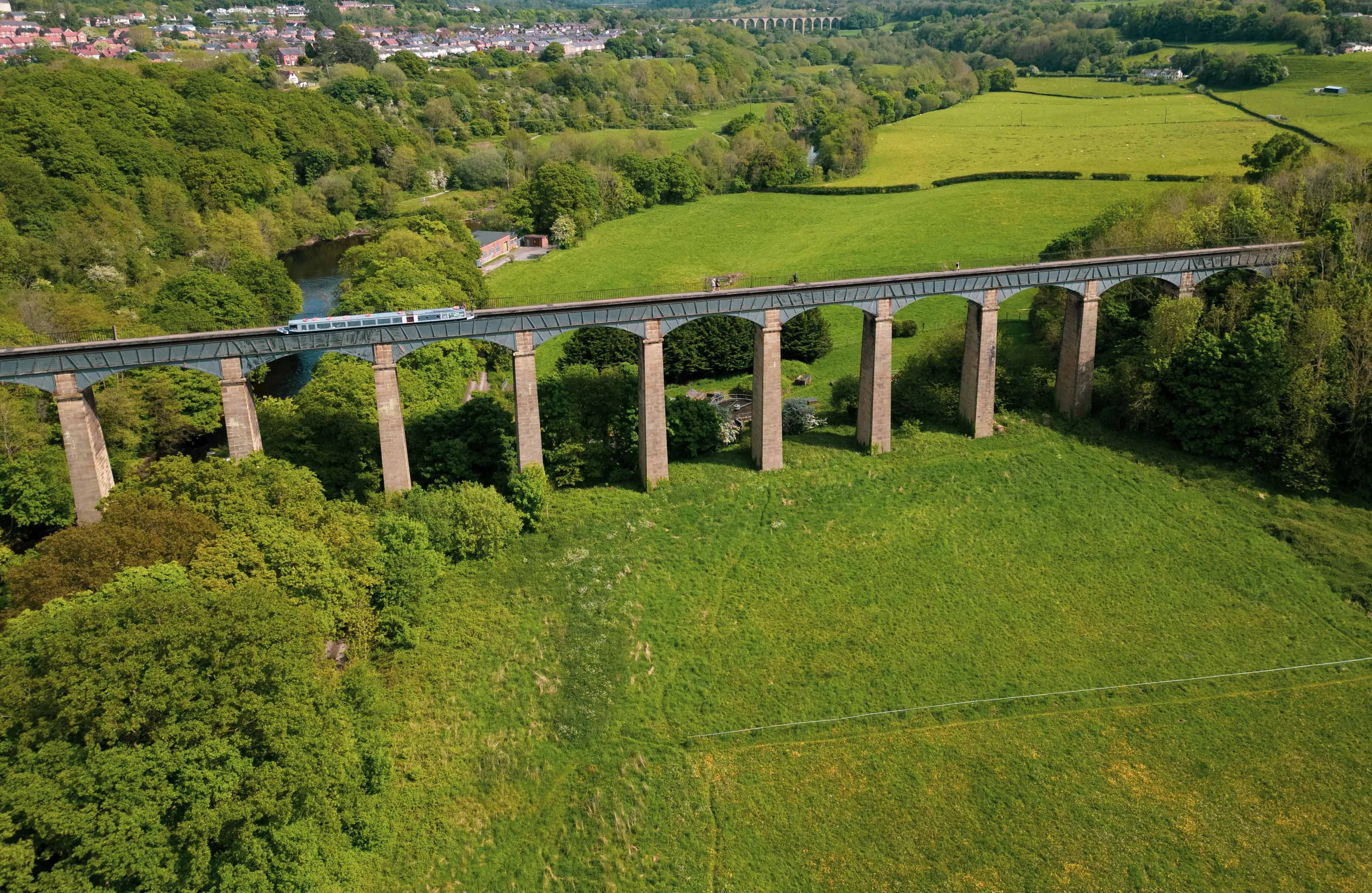 Pontcysyllte Aqueduct, Llangollen. The British Gazette, 2024