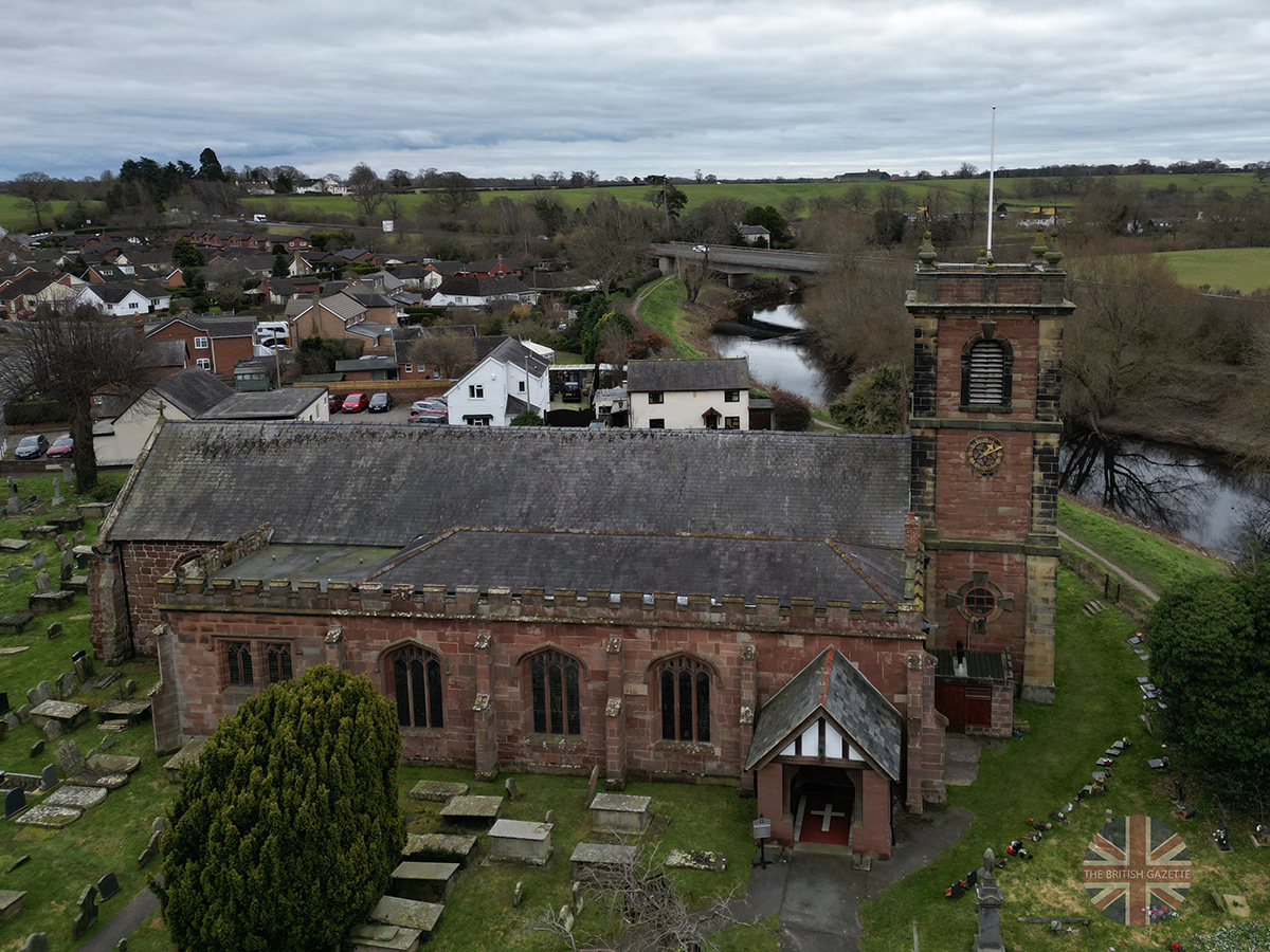 St Dunawads Church, Bangor-on-Dee, Wrexham. The British Gazette, 2023