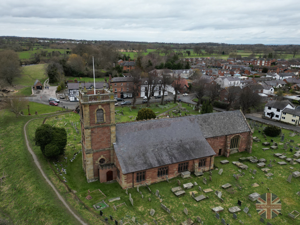 St Dunawads Church, Bangor-on-Dee, Wrexham. The British Gazette, 2023